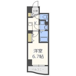 セレニテ心斎橋グランデの物件間取画像